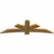 Ekena Millwork Alberta Rough Sawn Timber Gable Bracket, Western Red Cedar, 72"W x 24"H x 2"D x 6"F, 8/12 Pitch GBW072X24X0206ALB00RWR - alternate 2